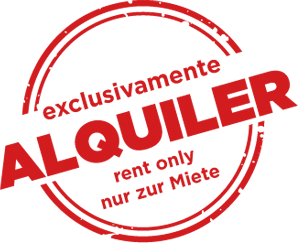 Exclusivamente en alquiler
